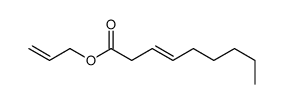 prop-2-enyl non-3-enoate Structure