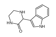 3-(3-indolyl)-piperazin-2-one Structure