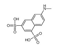 6-(methylamino)naphthalene-1,3-disulphonic acid picture