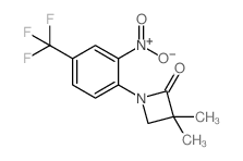 3,3-DIMETHYL-1-(2-NITRO-4-(TRIFLUOROMETHYL)PHENYL)AZETIDIN-2-ONE picture