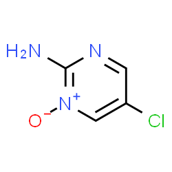 2-Pyrimidinamine, 5-chloro-, 1-oxide (9CI) Structure