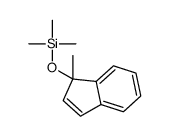 trimethyl-(1-methylinden-1-yl)oxysilane Structure