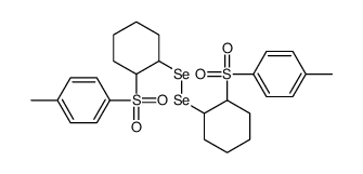 1-methyl-4-[2-[[2-(4-methylphenyl)sulfonylcyclohexyl]diselanyl]cyclohexyl]sulfonylbenzene Structure