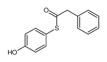 S-(4-hydroxyphenyl) 2-phenylethanethioate Structure