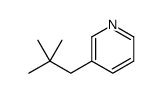 3-(2,2-二甲基丙基)-吡啶结构式