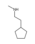 (2-cyclopentyl-ethyl)-methyl-amine Structure