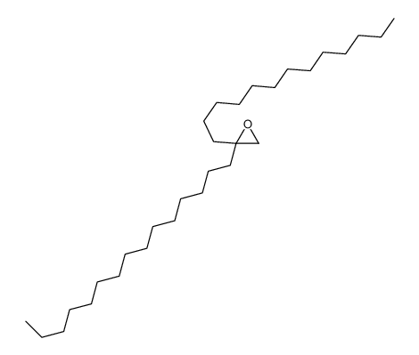 2-pentadecyl-2-tridecyloxirane结构式