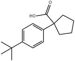 1-[4-(叔丁基)苯基]环戊烷甲酸图片