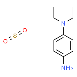 N,N-diethylbenzene-p-diamine, compound with sulphur dioxide picture