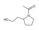 1-acetylpyrrolidine-2-ethanol结构式