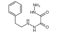 2-N'-(2-phenylethyl)ethanedihydrazide Structure