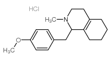 1-(p-Methoxybenzyl)-2-methyl-1,2,3,4,5,6,7,8-octahydro-isoquinoline hydrochloride picture