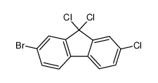 2-bromo-7,9,9-trichloro-fluorene Structure