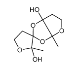 2',3a-dimethylspiro[5,6-dihydrofuro[2,3-d][1,3]dioxole-2,3'-oxolane]-2',6a-diol Structure