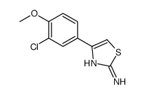 4-(3-Chloro-4-methoxyphenyl)-1,3-thiazol-2-amine picture