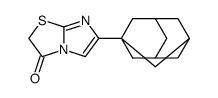 6-adamantan-1-yl-imidazo[2,1-b]thiazol-3-one结构式