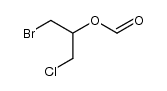 formic acid 1-bromomethyl-2-chloroethyl ester结构式