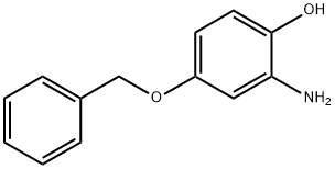2-氨基-4-(苄氧基)苯酚结构式