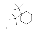 1,1-ditert-butylpiperidin-1-ium,iodide Structure