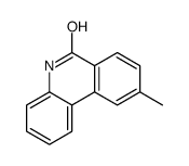 9-methyl-5H-phenanthridin-6-one Structure