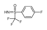 1-Fluoro-4-[S-(trifluoromethyl)sulfonimidoyl]benzene Structure