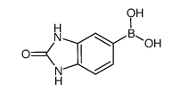 (2-oxo-2,3-dihydro-1H-benzo[d]imidazol-5-yl)boronic acid structure