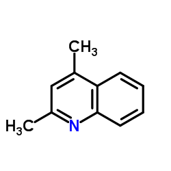 2,4-二甲基喹啉结构式