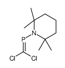 dichloromethylidene-(2,2,6,6-tetramethylpiperidin-1-yl)phosphane Structure