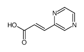 (E)-3-(pyrazin-2-yl)acrylic acid Structure