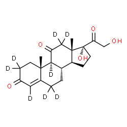 Cortisone-2,2,4,6,6,9,12,12-d₈ picture