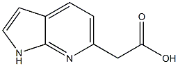 2-{1H-pyrrolo[2,3-b]pyridin-6-yl}acetic acid Structure