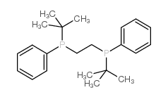 (1R,2R)-BIS[TERT-BUTYL(PHENYL)PHOSPHINO]ETHANE结构式