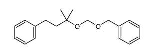 (3-((benzyloxy)methoxy)-3-methylbutyl)benzene结构式