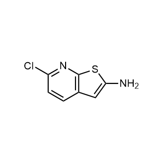 6-Chlorothieno[2,3-b]pyridin-2-amine structure