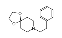 8-PHENETHYL-1,4-DIOXA-8-AZA-SPIRO[4.5]DECANE结构式