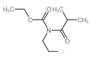 Carbamic acid,(2-chloroethyl)isobutyryl-, ethyl ester (8CI)结构式