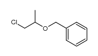 2-benzyloxy-1-chloropropane Structure