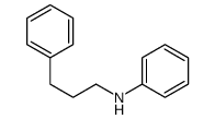 N-(3-phenylpropyl)aniline Structure