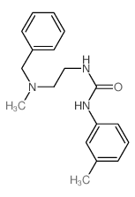 1-[2-(benzyl-methyl-amino)ethyl]-3-(3-methylphenyl)urea structure