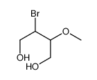 2-bromo-3-methoxybutane-1,4-diol Structure