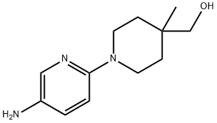 (1-(5-Aminopyridin-2-yl)-4-methylpiperidin-4-yl)methanol图片