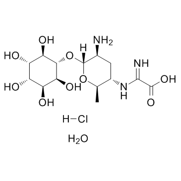 春黄霉素盐酸盐水合物结构式