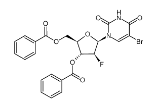 5-Bromo-3',5'-bis-O-benzoyl-2'-deoxy-2'-fluoro-beta-D-arabinouridine picture