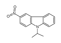 3-nitro-9-propan-2-ylcarbazole Structure