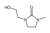 1-(2-hydroxyethyl)-3-methylimidazolidin-2-one结构式