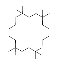 1,1,4,4,10,10,13,13-octamethylcyclooctadecane Structure