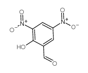 3,5-dinitrosalicylaldehyde Structure