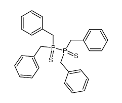 tetrabenzyl-diphosphane-P,P'-disulfide结构式