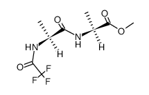 TFA-L-Ala-L-Ala-OMe Structure