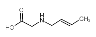 CROTYL GLYCINE Structure